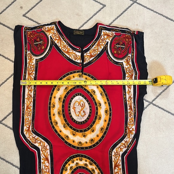 Vintage cotton kaftan - Picture 12 of 14